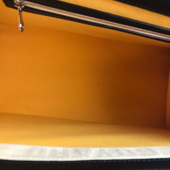 Saigon Mm Top Handle Flap Kelly-style Wood Satchel - Picture 7 of 8